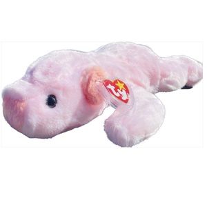 Ty Beanie Babies Squealer The Pig